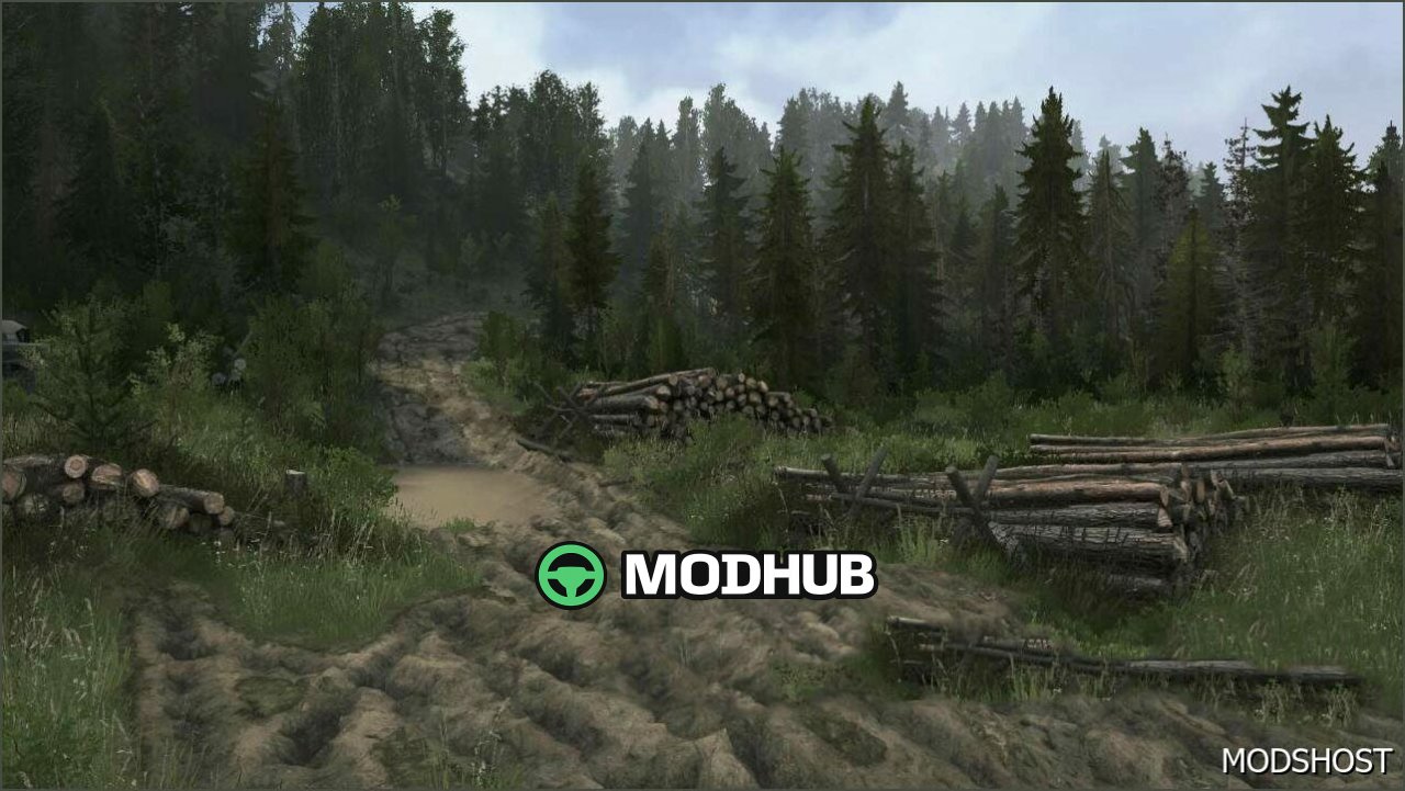 Красива карта «Будинок рибалки» версія 1