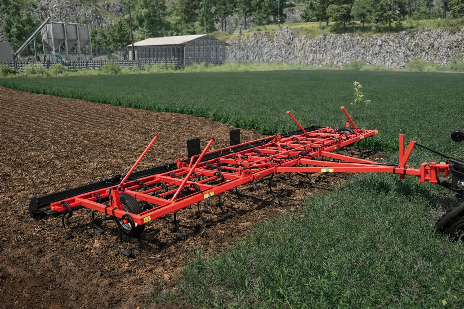 Mod na kultywator КПМ-10 Тeхмаш dla Farming Simulator 25