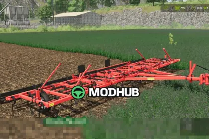 Мод на культиватор КПМ-10 Тeхмаш для Фермер Симулятор 25