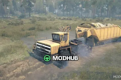 Belaz 540 (ревізія) – потужний вантажівка MudRunner — 3