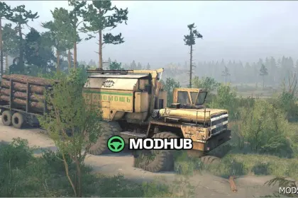 Belaz 540 (ревізія) – потужний вантажівка MudRunner — 4