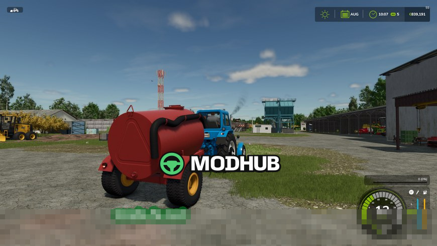 Мод на цистерну ZJV-F-3.0 для Фермер Симулятор 25