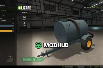 Мод на цистерну ZJV-F-3.0 для Фермер Симулятор 25