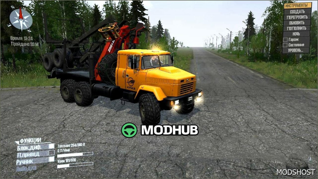 Kraz Pack: Impressive Models for MudRunner