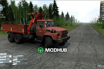 Pakiet Kraz: Imponujące modele do MudRunner — 2