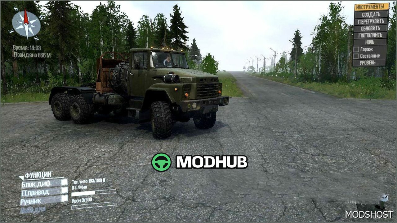 Kraz Pack: Impressive Models for MudRunner