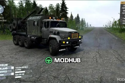 Pakiet Kraz: Imponujące modele do MudRunner — 4