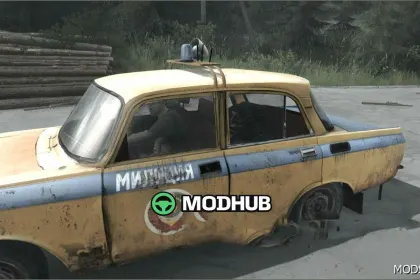 Moskwitsch-2140 Miliz V02.03.24 - kraftvoll und einzigartig Auto