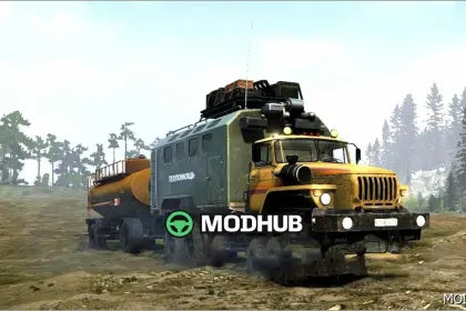 Ural 4320-19/44202 Ojalaaki Edit - Potężny i Wszechstronny Ciężarówka