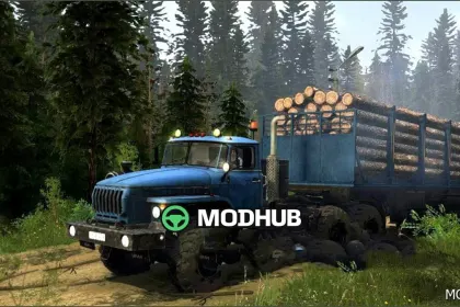 Ural 4320-19/44202 Ojalaaki Edit - Potężny i Wszechstronny Ciężarówka — 3