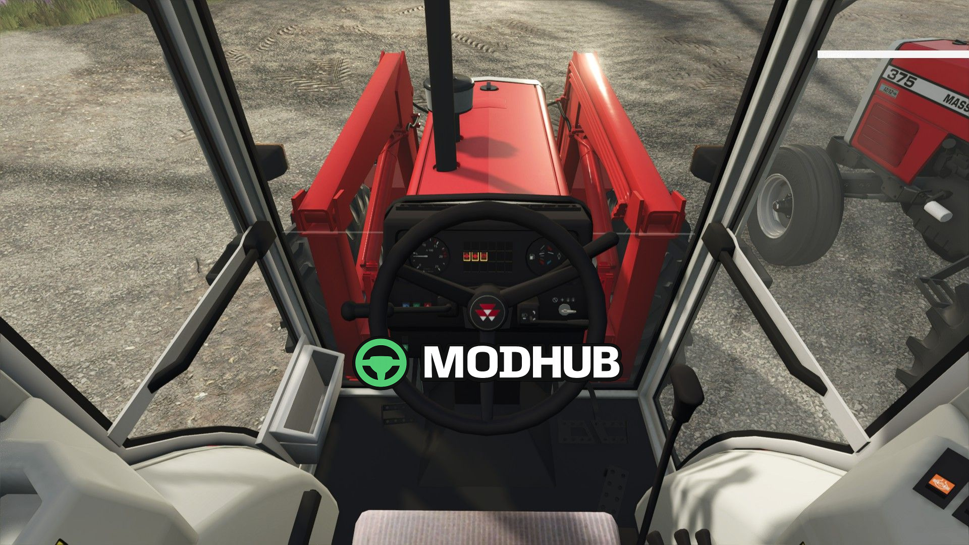 Мод на Трактори Massey Ferguson 300 Series North America V2.0.0.0 для Фермер Симулятор 25