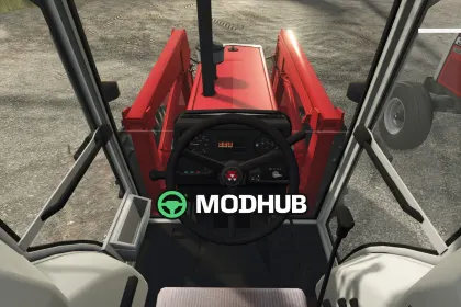 Мод на Трактори Massey Ferguson 300 Series North America V2.0.0.0 для Фермер Симулятор 25 — 3