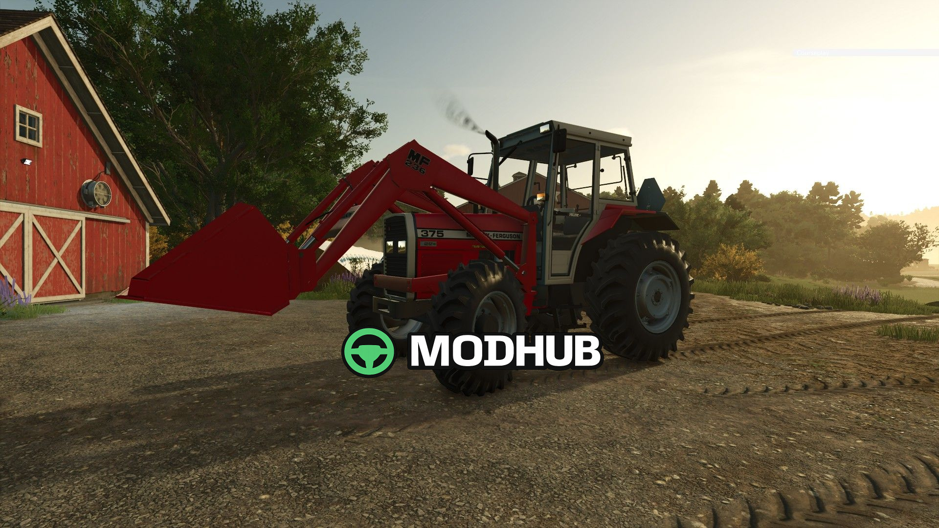 Мод на Трактори Massey Ferguson 300 Series North America V2.0.0.0 для Фермер Симулятор 25
