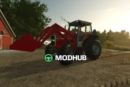 Мод на Трактори Massey Ferguson 300 Series North America V2.0.0.0 для Фермер Симулятор 25 — 4