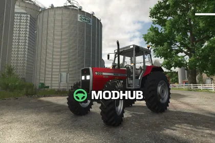 Мод на Трактори Massey Ferguson 300 Series North America V2.0.0.0 для Фермер Симулятор 25 — 5