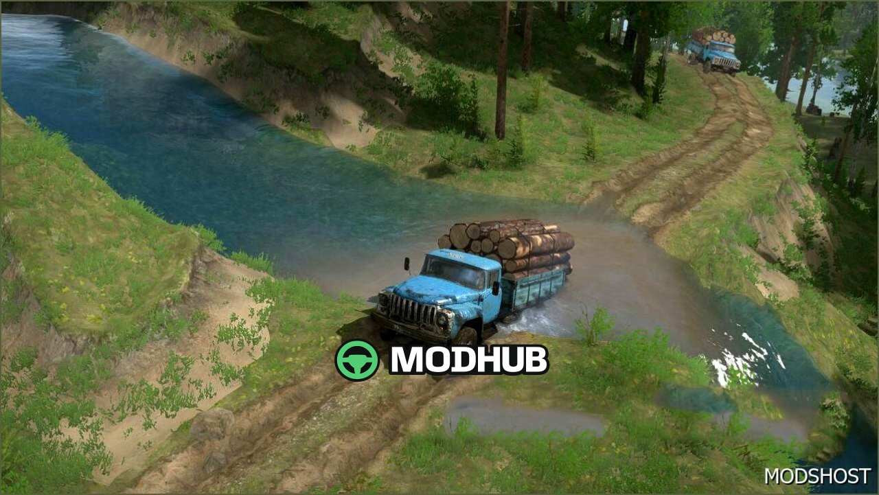 Mapa Streamovskoye MudRunner - ekscytująca i szczegółowa