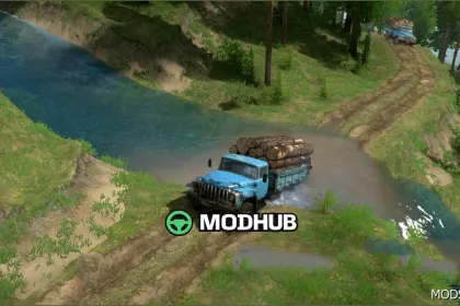 Карта Streamovskoye MudRunner - захоплююча та детальна