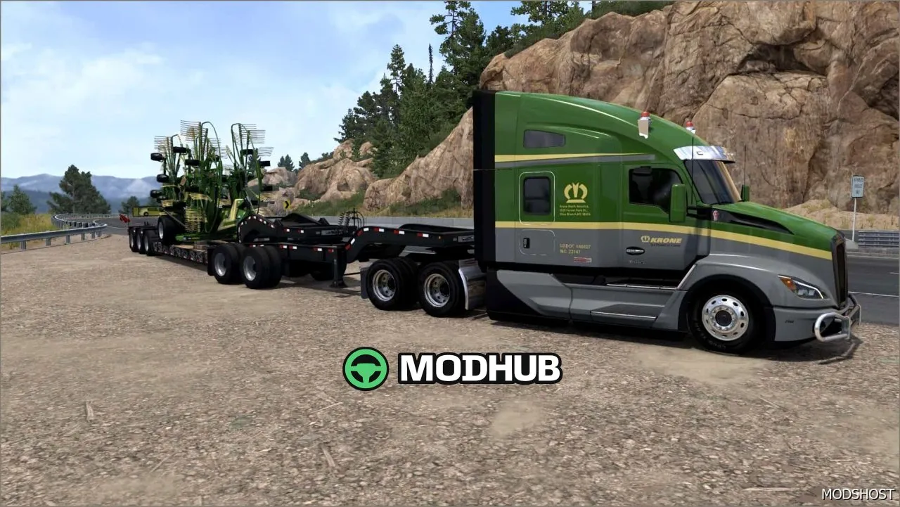 Stylisches Krone Agriculture Skinpack ATS Mod