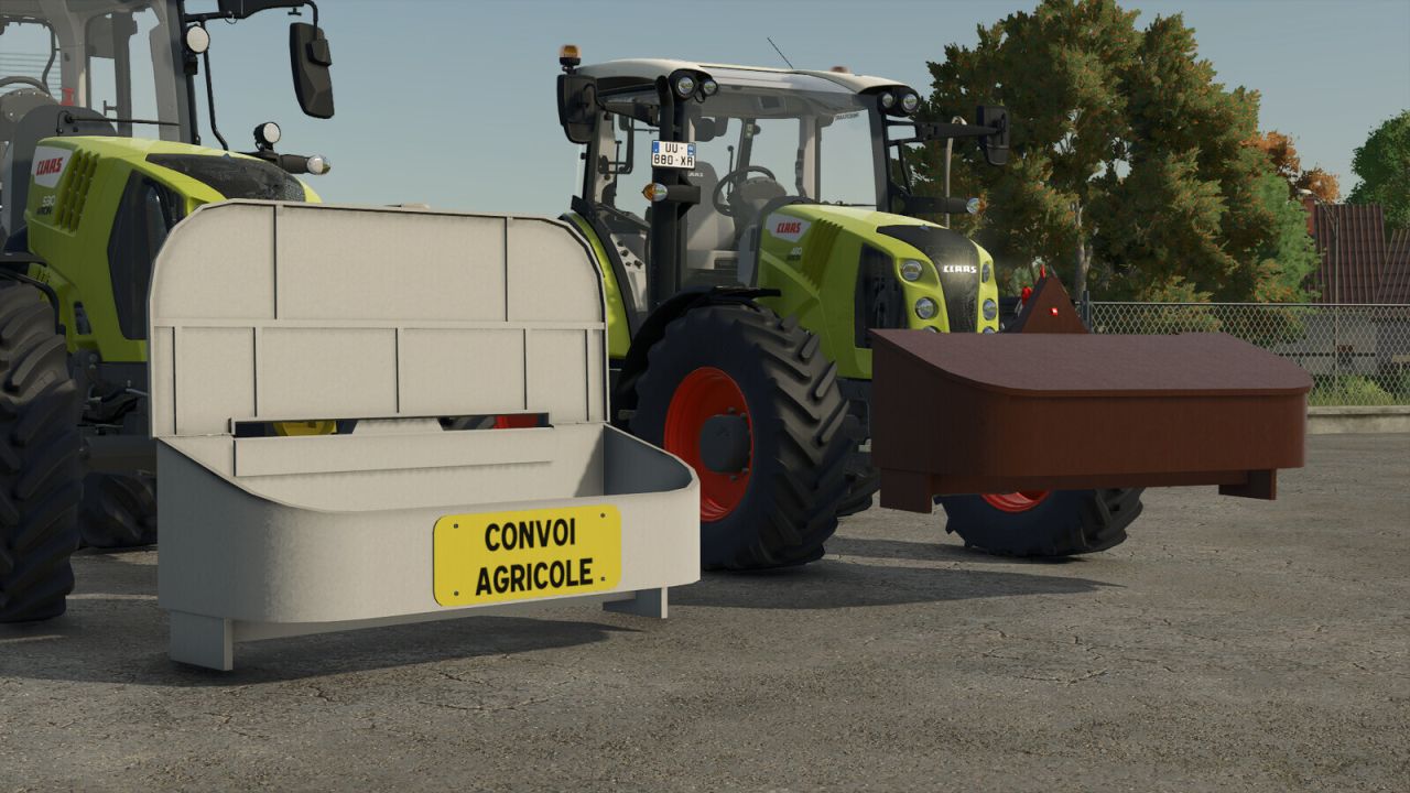 Mod Ręcznie Wykonana Skrzynka z Obciążeniem dla Farming Simulator 25 - Zrzuty ekranu