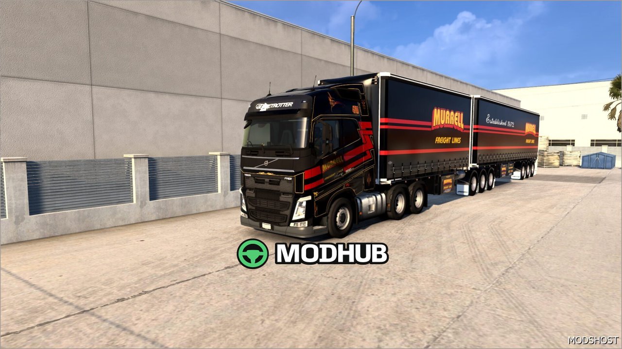 Volvo FH16 Aussie mit Kipper und Planenauflieger 1.58 - Leistungsstark und Stylisch