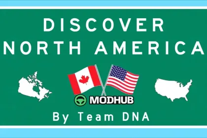 Відкрийте Північну Америку V1.7.3 - захоплюючий картографічний мод