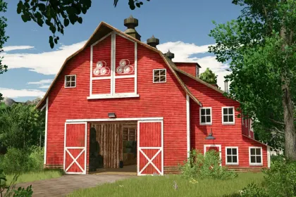 Пак декорацій Goldcrest для Farming Simulator 25