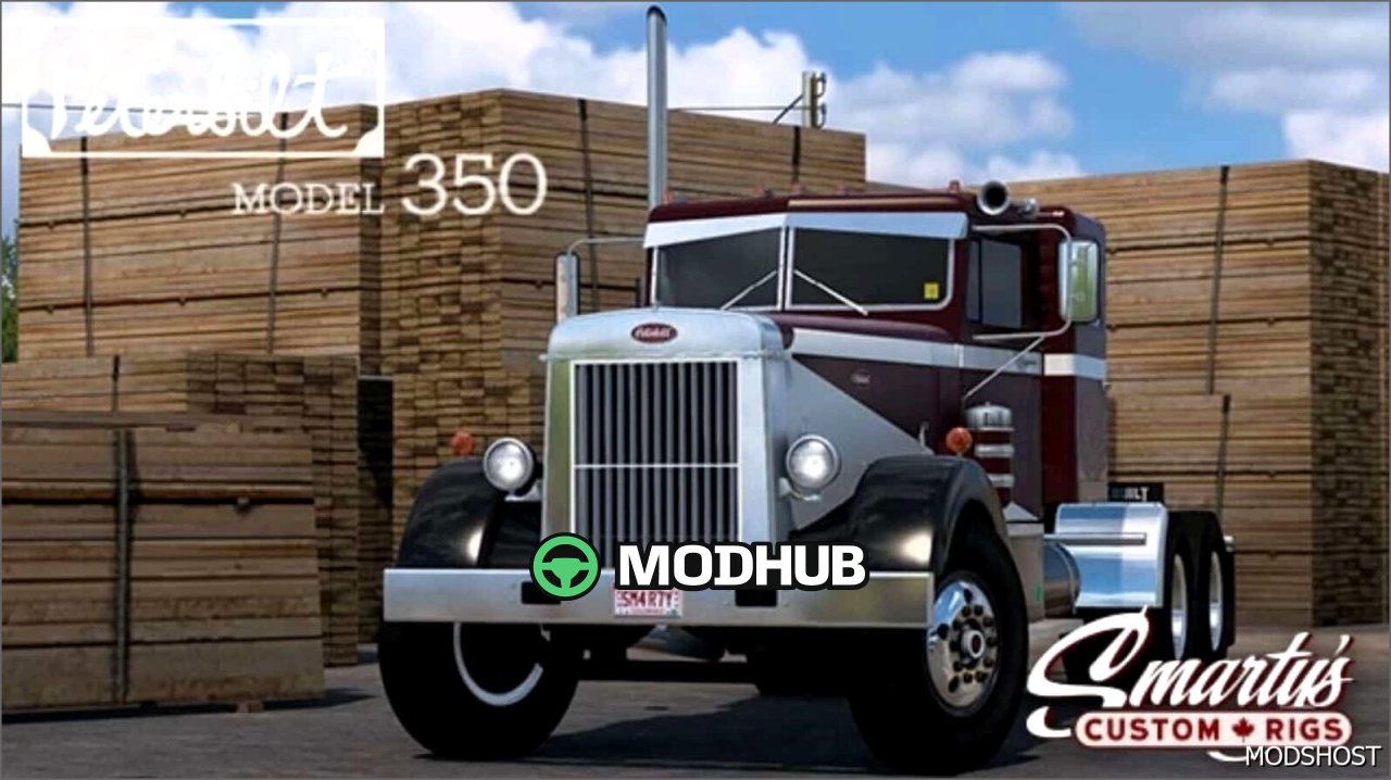 Leistungsstarker Peterbilt 350 Truck V1.0.9 - Neue Funktionen