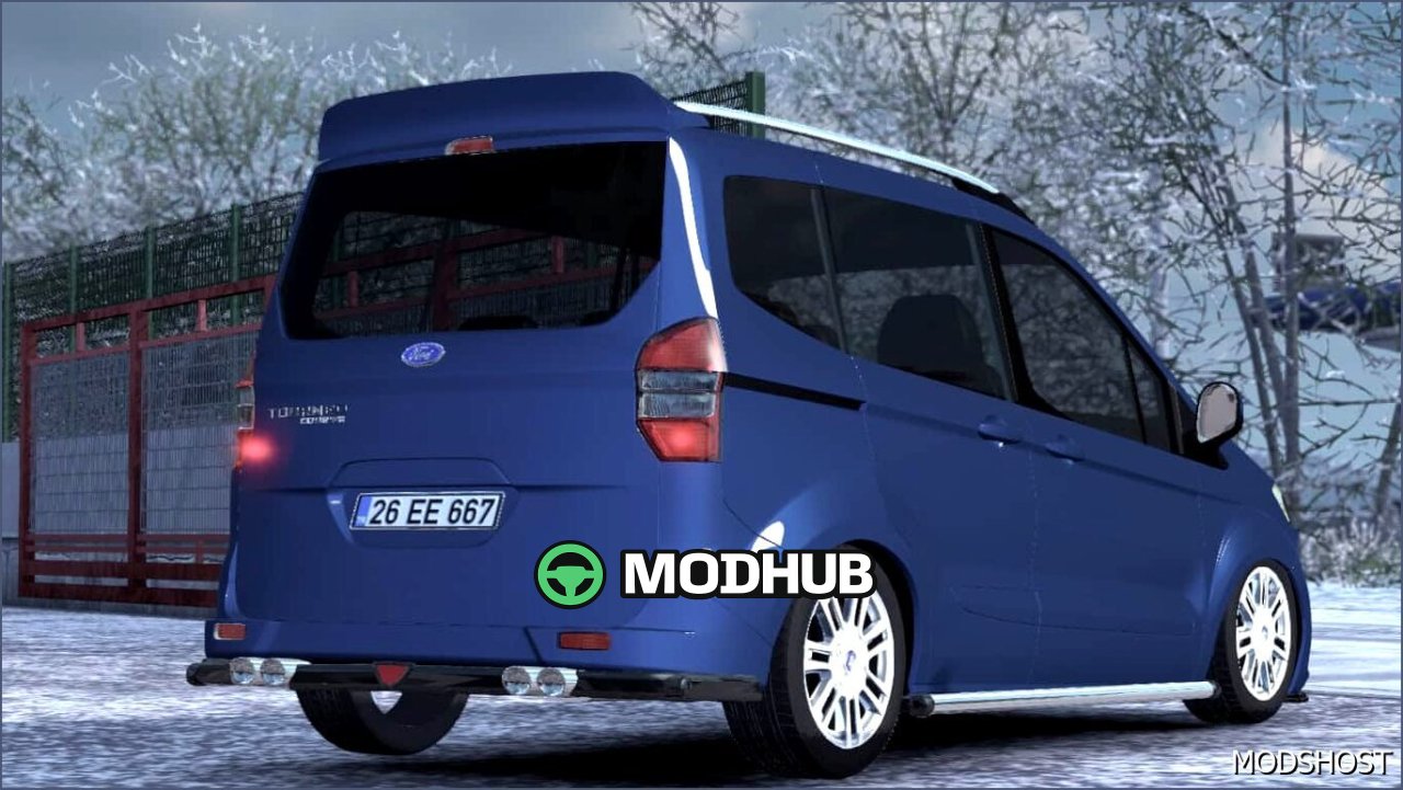 Ford Tourneo Courier V2.5 - stylowy i nowoczesny