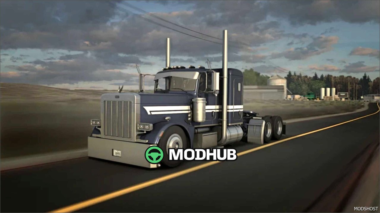 Leistungsstarker Pizz 389 Peterbilt Megapack V4.7 für ATS