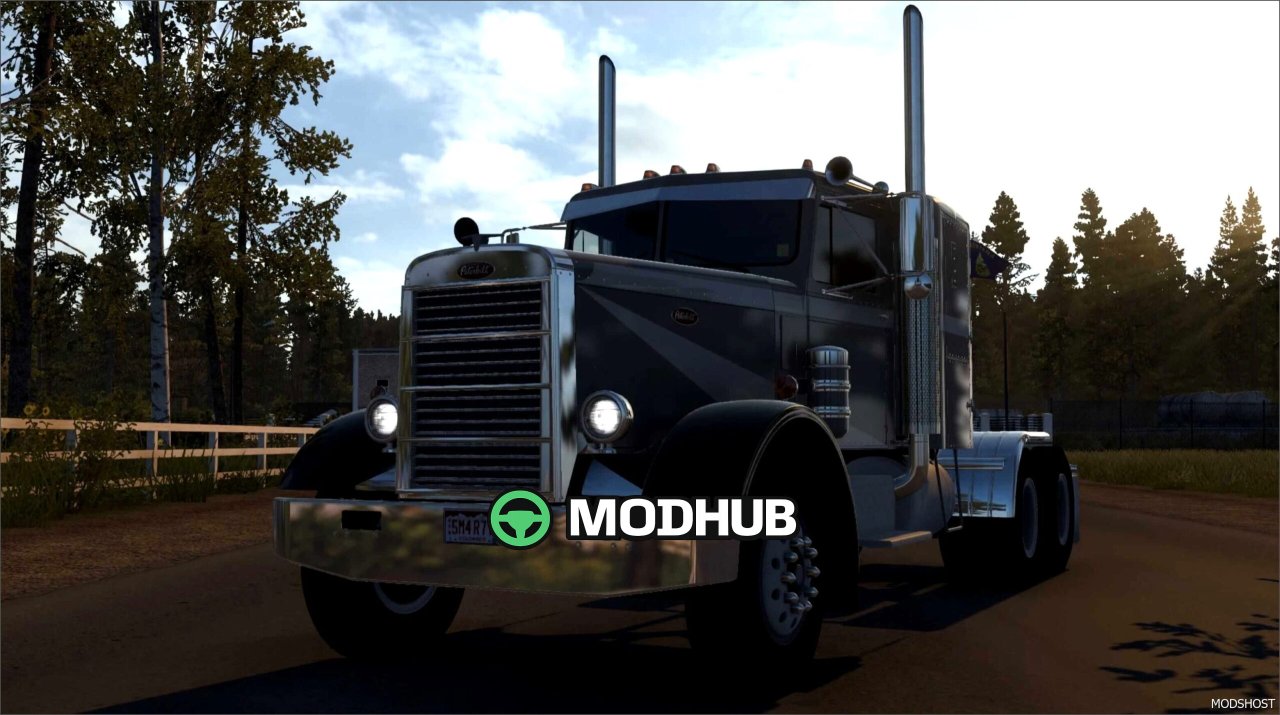 Leistungsstarker Peterbilt 351 Truck V1.1.3 - Klassisches Mod