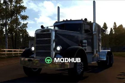 Mocny Peterbilt 351 Truck V1.1.3 - Klasyczny Mod