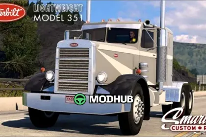 Потужний Peterbilt 351 Truck V1.1.3 - Класичний Мод — 2
