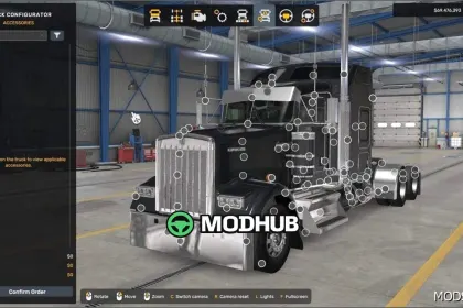 Kenworth W900 Series by Jasper V0.8 - potężny i stylowy