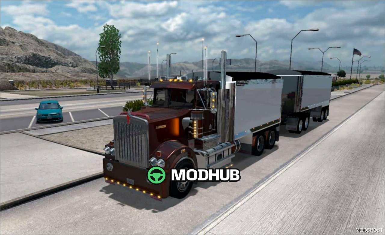 Kenworth T908 Tipper - beliebtes und einzigartiges Mod