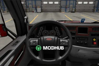 Nowa stylowa kierownica dla Peterbilt ATS 1.58