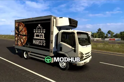 Pyszny Truck Pizzy - Mod do American Truck Simulator