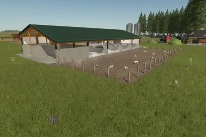 Hoermann Tierhaltungsgebäudepaket für Farming Simulator 25