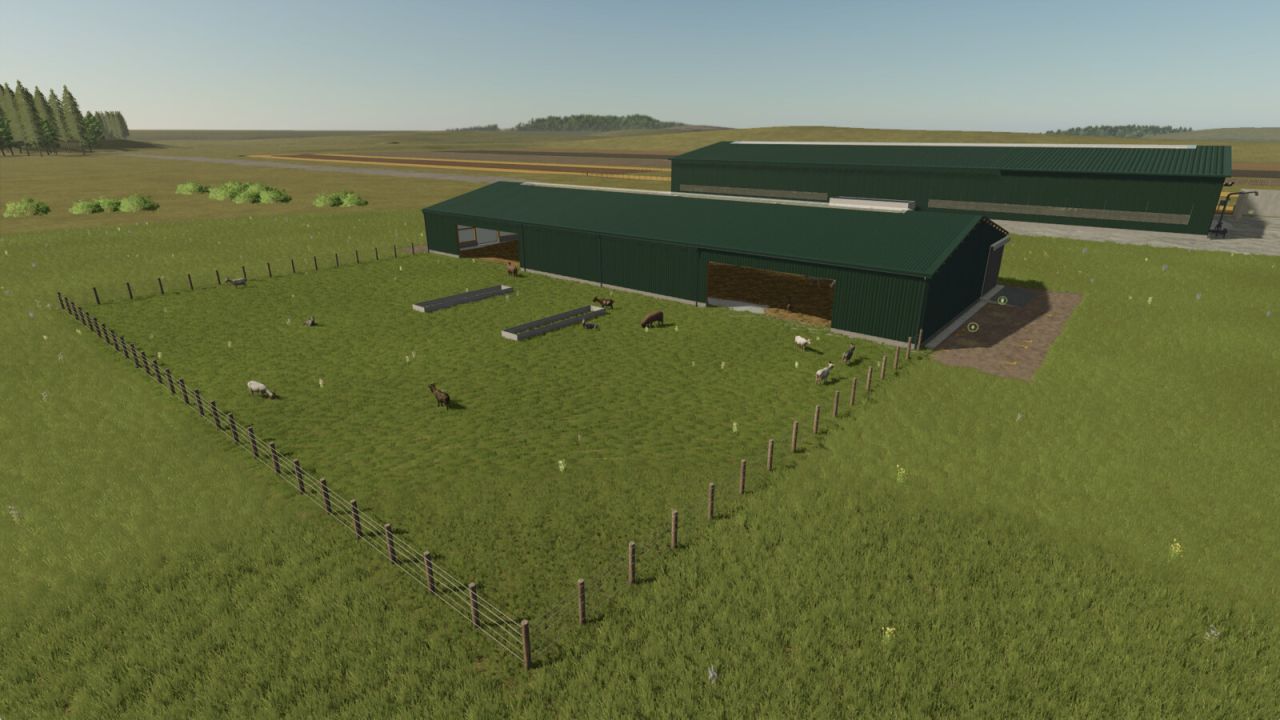 Hoermann Tierhaltungsgebäudepaket für Farming Simulator 25 - Screenshots