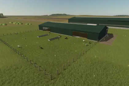 Пакет тваринницьких приміщень Hoermann для Farming Simulator 25