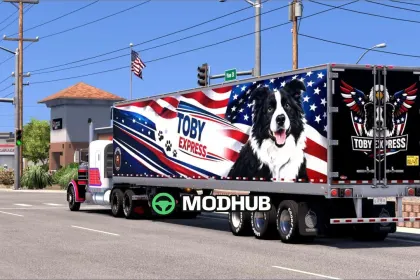 Toby Express – Edycja Amerykańska 1.0: efektowny mod skórki