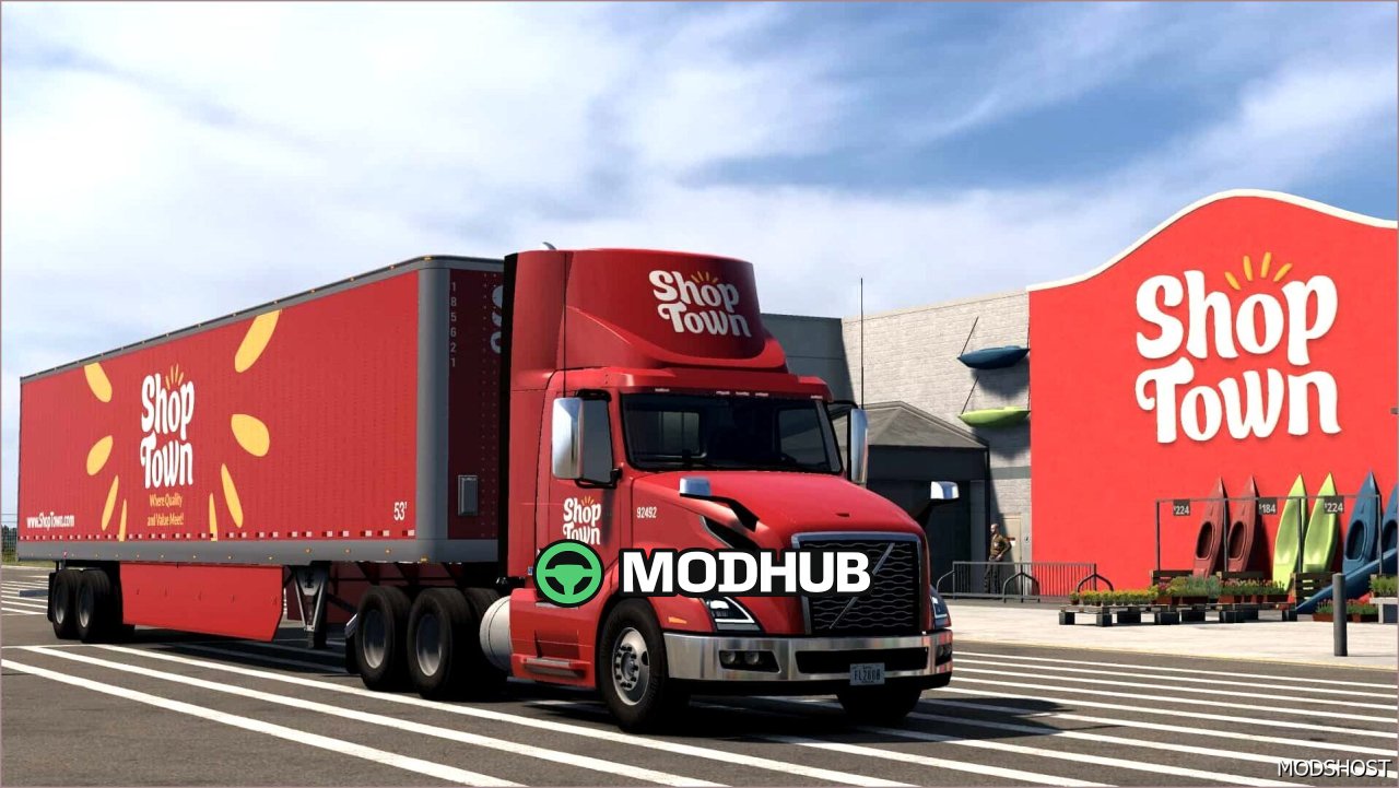 Пакет шкіри Shop Town: яскравий та унікальний