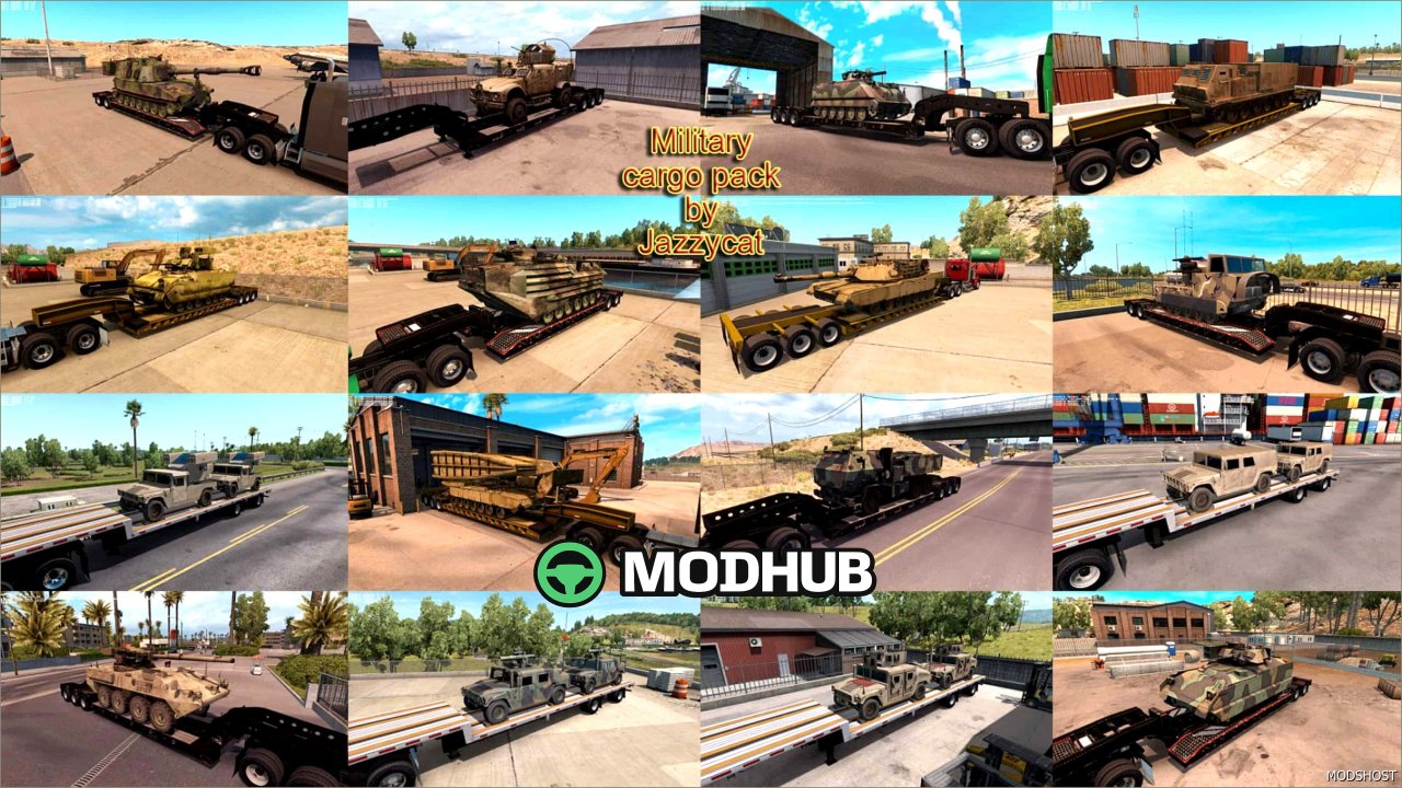 Військовий вантажний пакет V1.6.1 – захоплюючий мод