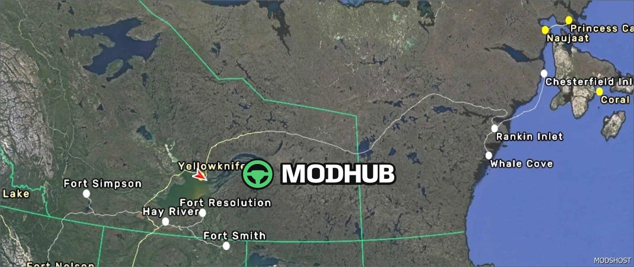 Дорога до Нунавута V1.0.3 - захоплюючий мод