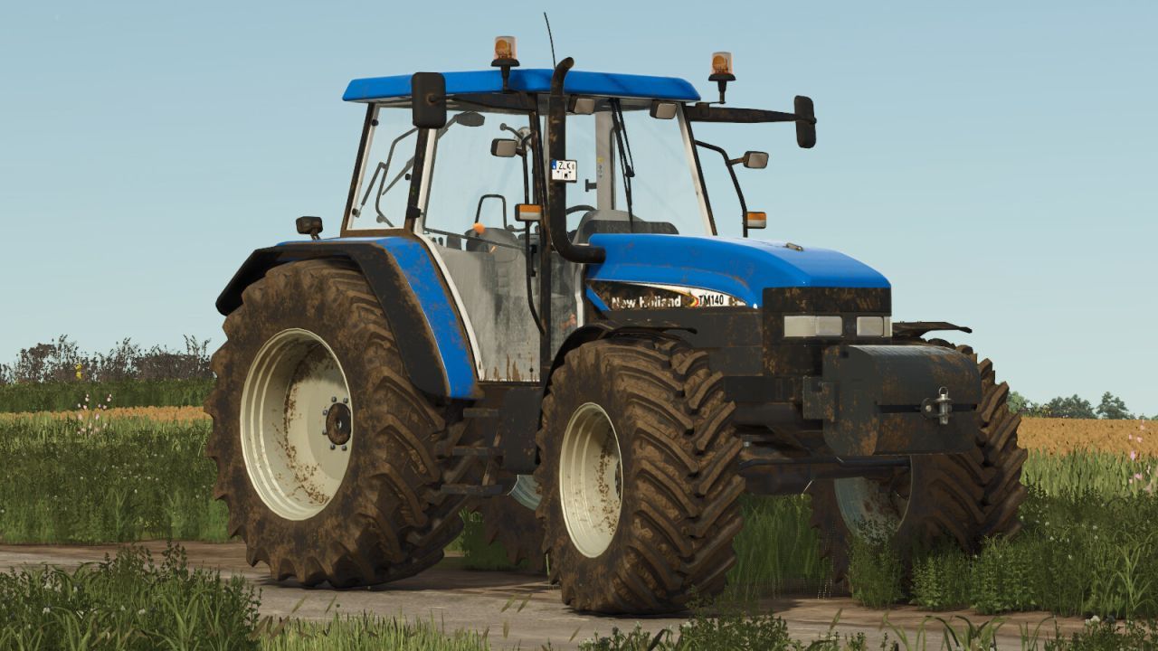 Effektiver Traktor New Holland TM Series für Ihre Felder