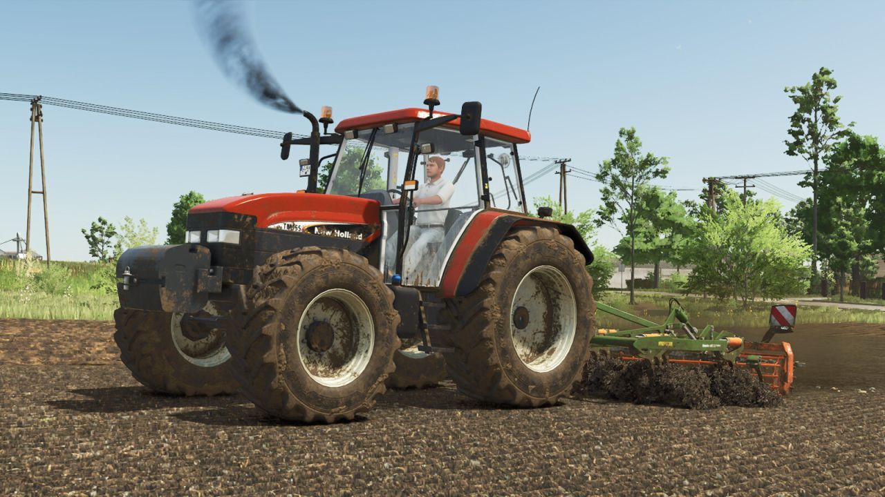 Effektiver Traktor New Holland TM Series für Ihre Felder