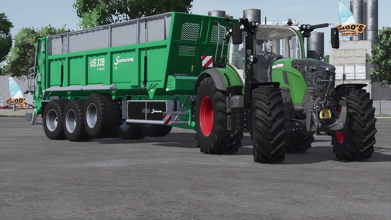 Efektywny Rozrzutnik SAMSON US328 do Farming Simulator 25