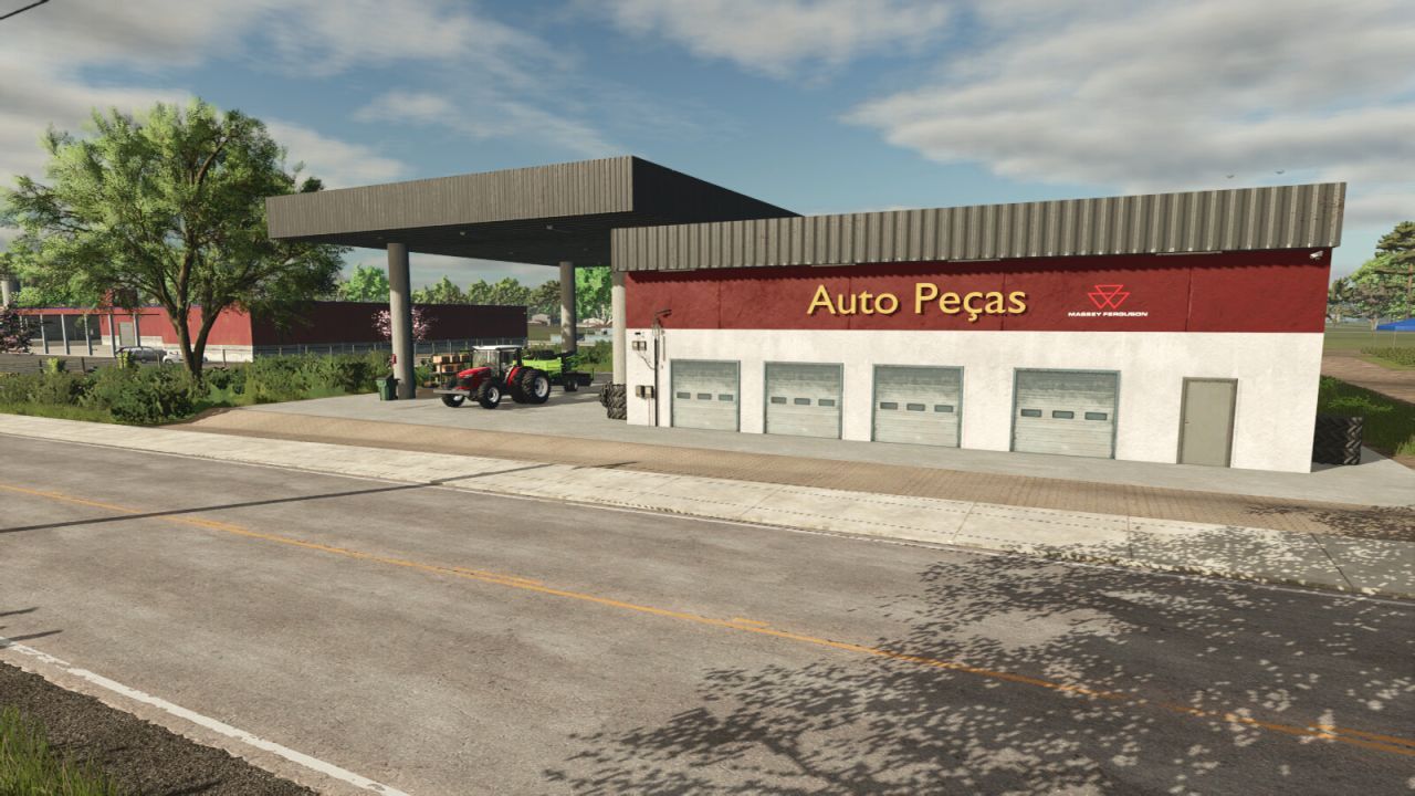 Efficient Auto Parts Repair Workshop for Farming Simulator 25