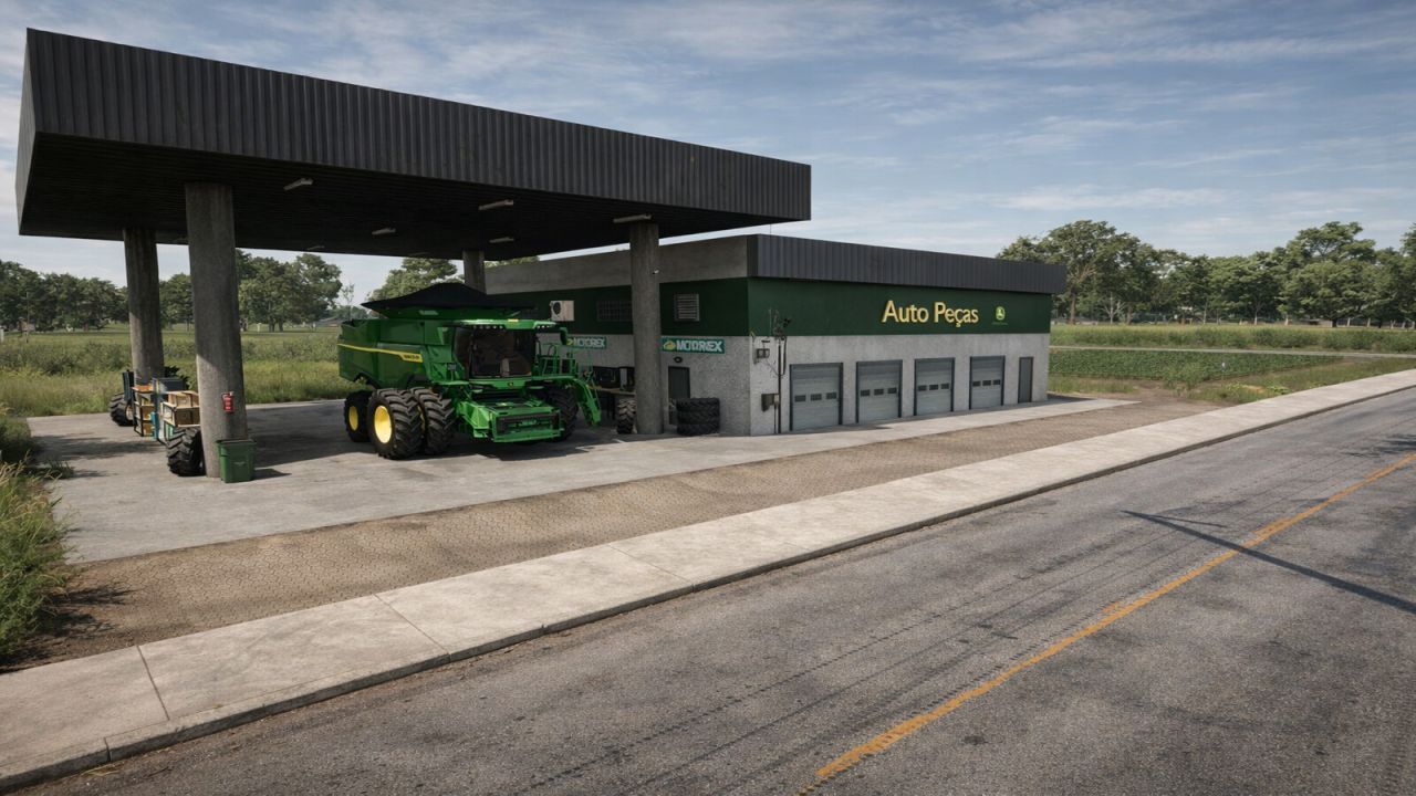 Ефективна Майстерня Ремонту Авто Частин для Farming Simulator 25