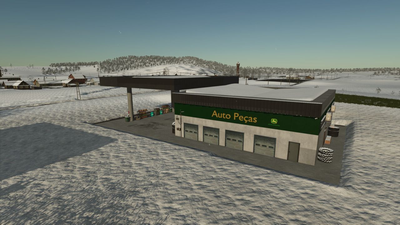 Ефективна Майстерня Ремонту Авто Частин для Farming Simulator 25