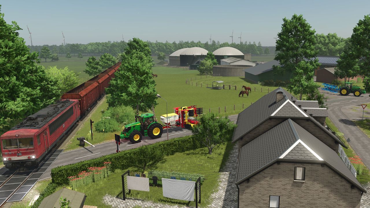 Effektive Karte Schwesing Bahnhof für Farming Simulator 25